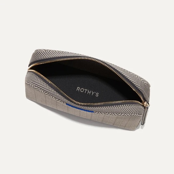 ❌ 🆕 Rothy’s The Universal Pouch - Iron Herringbone - Picture 15 of 16